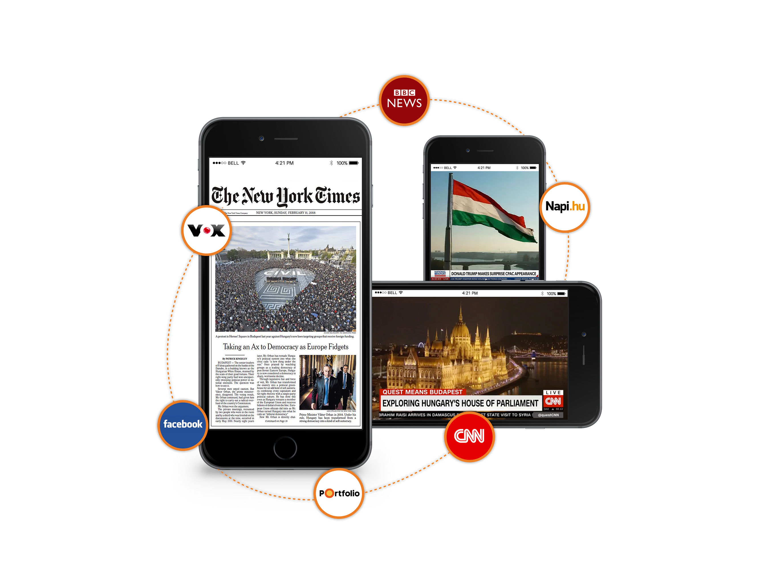 ONLINE, PRINT, SOCIAL AND BOADCAST MEDIA COVERAGE